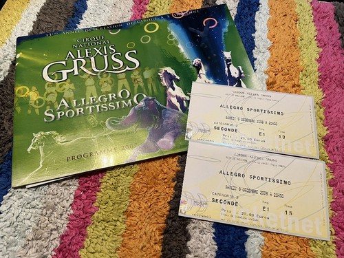 Alex gruss french circus - gruss,
