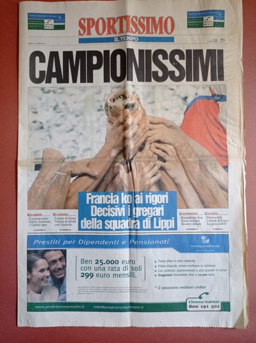 Sportissimo italia campione - sportissimo,
