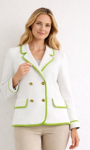 Giacca blazer bianco